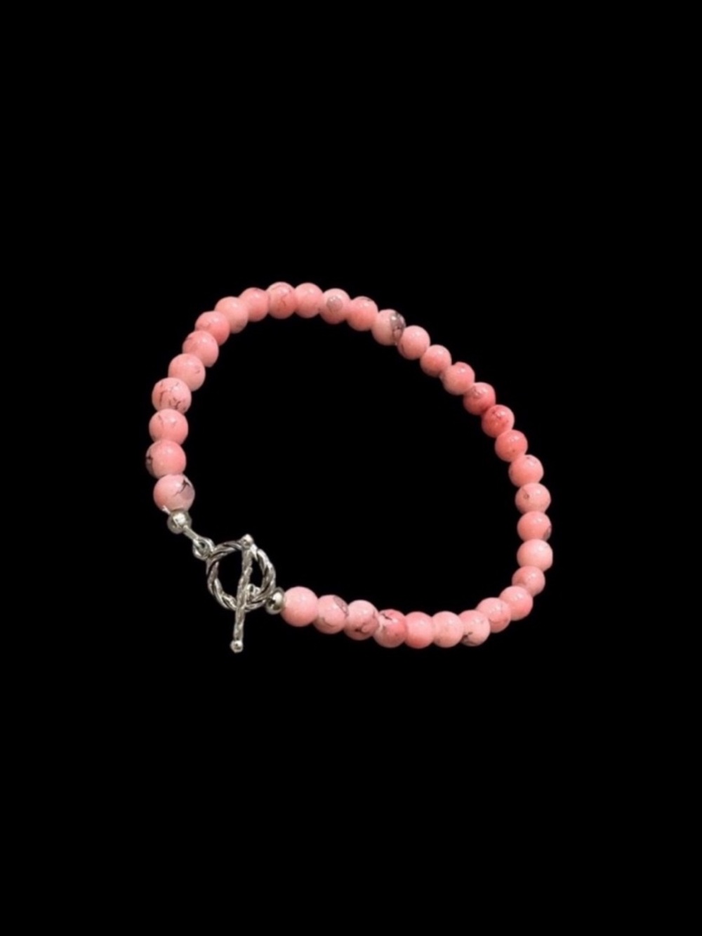 Pink Stone Bracelet.